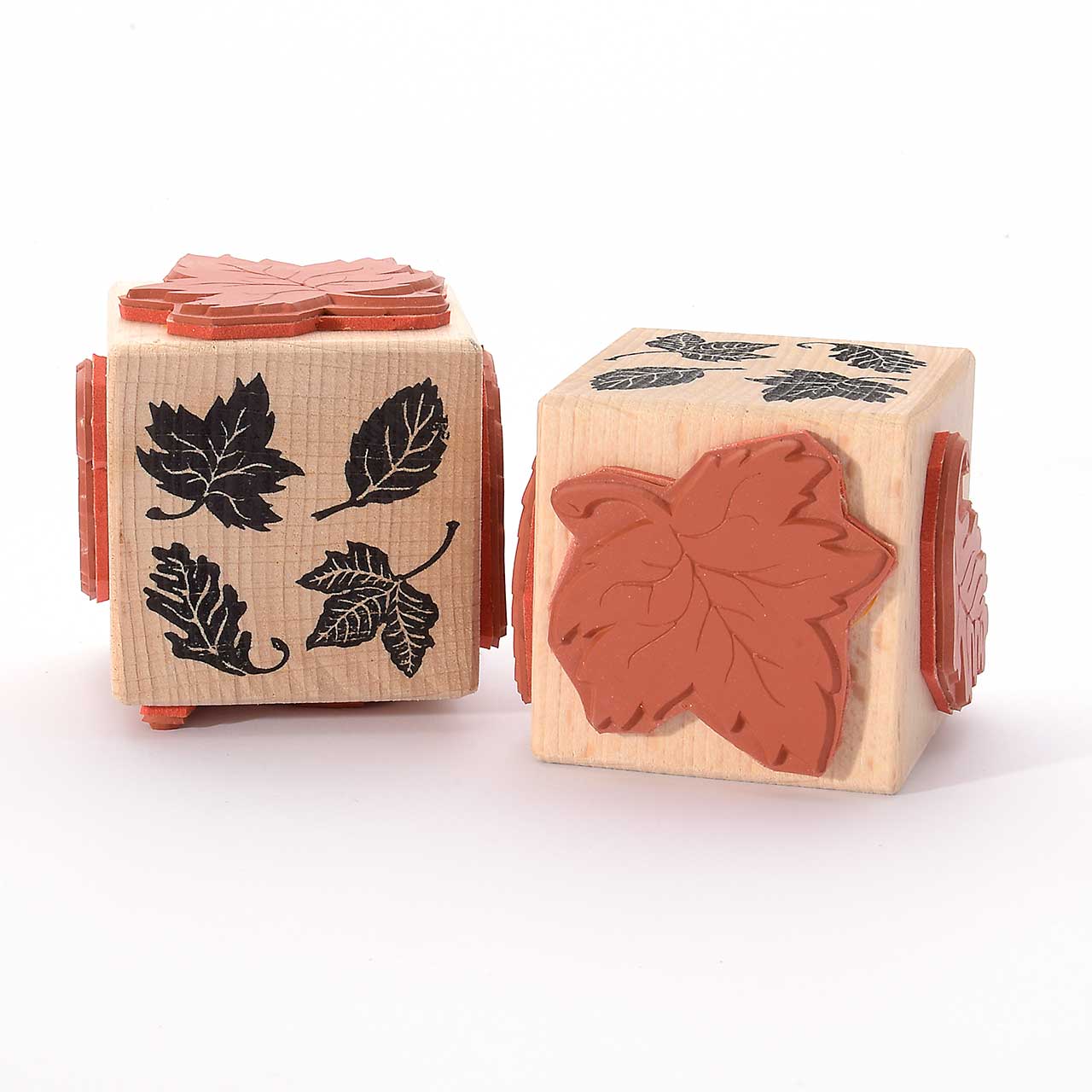 Motivstempel Titel: Vier fallende Blätter Motivstempel Titel: Vier fallende Blätter