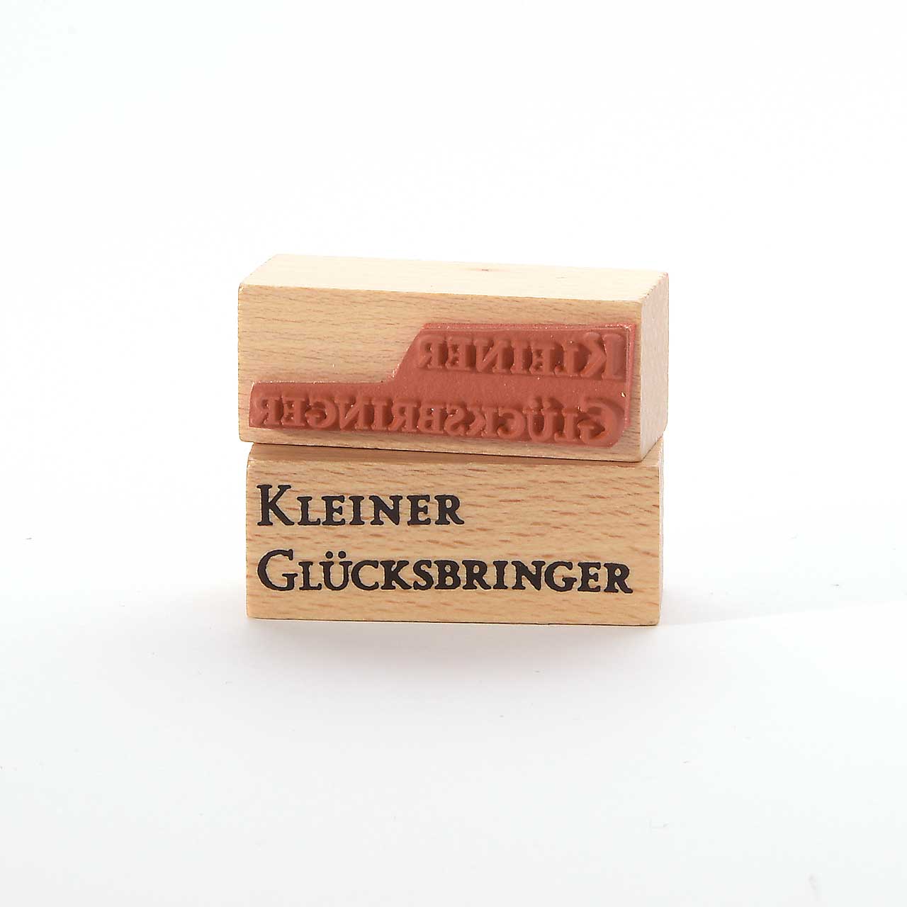Motivstempel Titel: Kleiner Glücksbringer