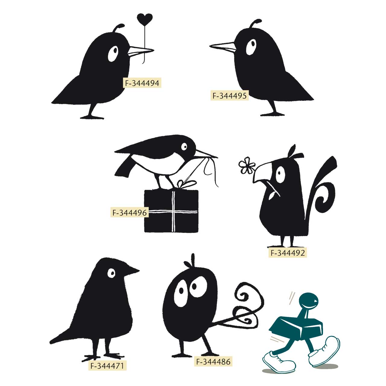 Gummitüte: Komische Vögel Gummitüte: Komische Vögel