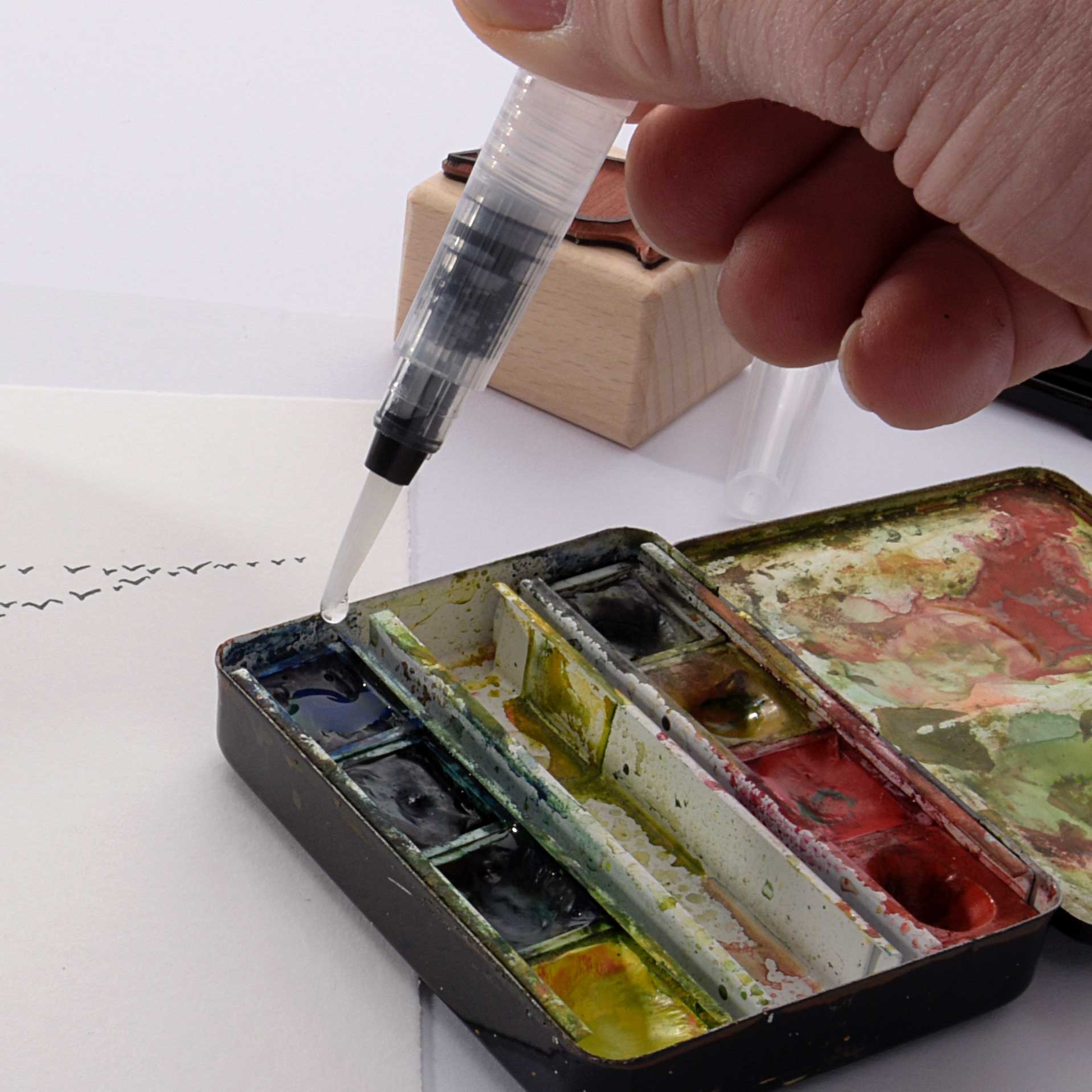 Füllerpinsel, 6er Set