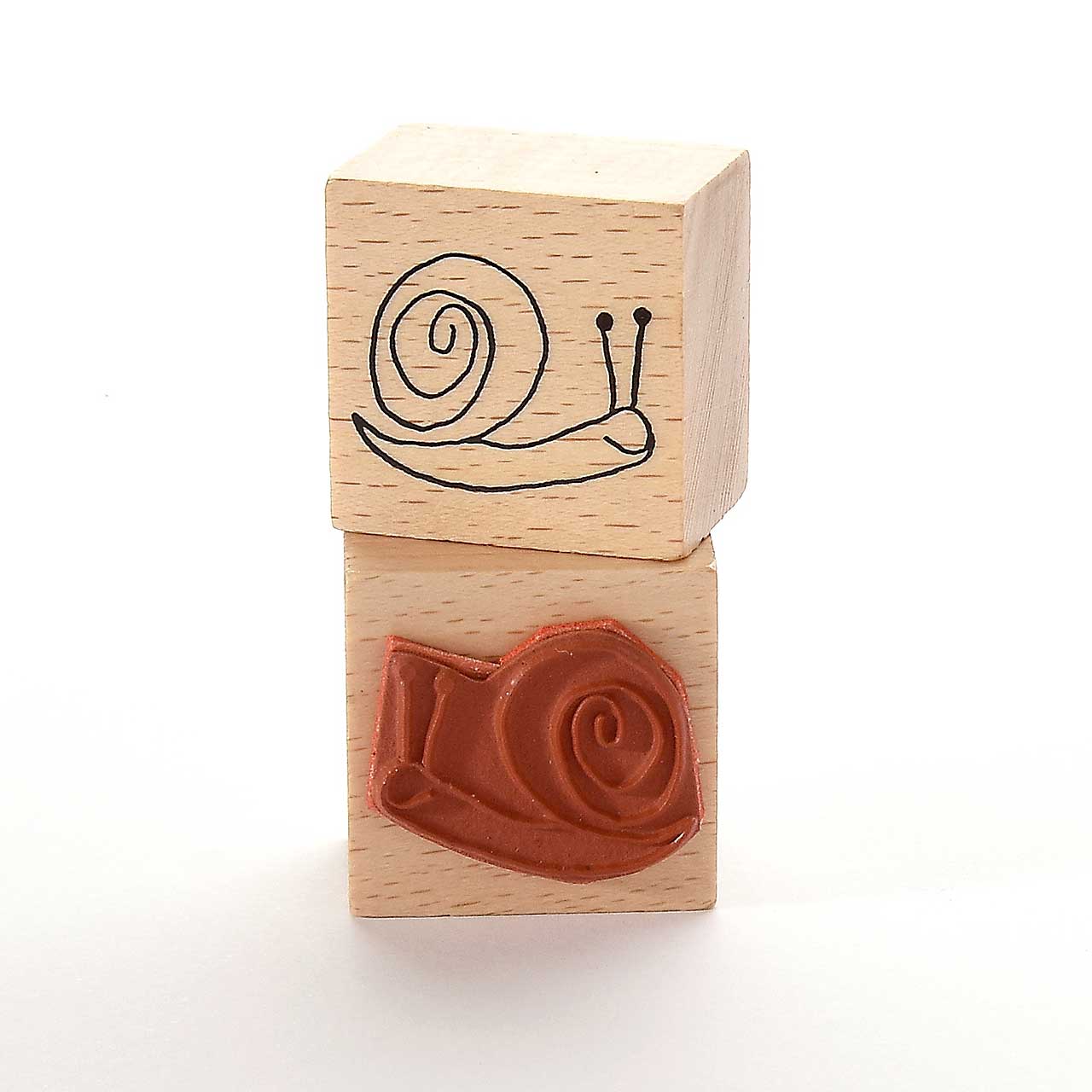 Motivstempel Titel: Hannas Erster: Die Schnecke Motivstempel Titel: Hannas Erster: Die Schnecke