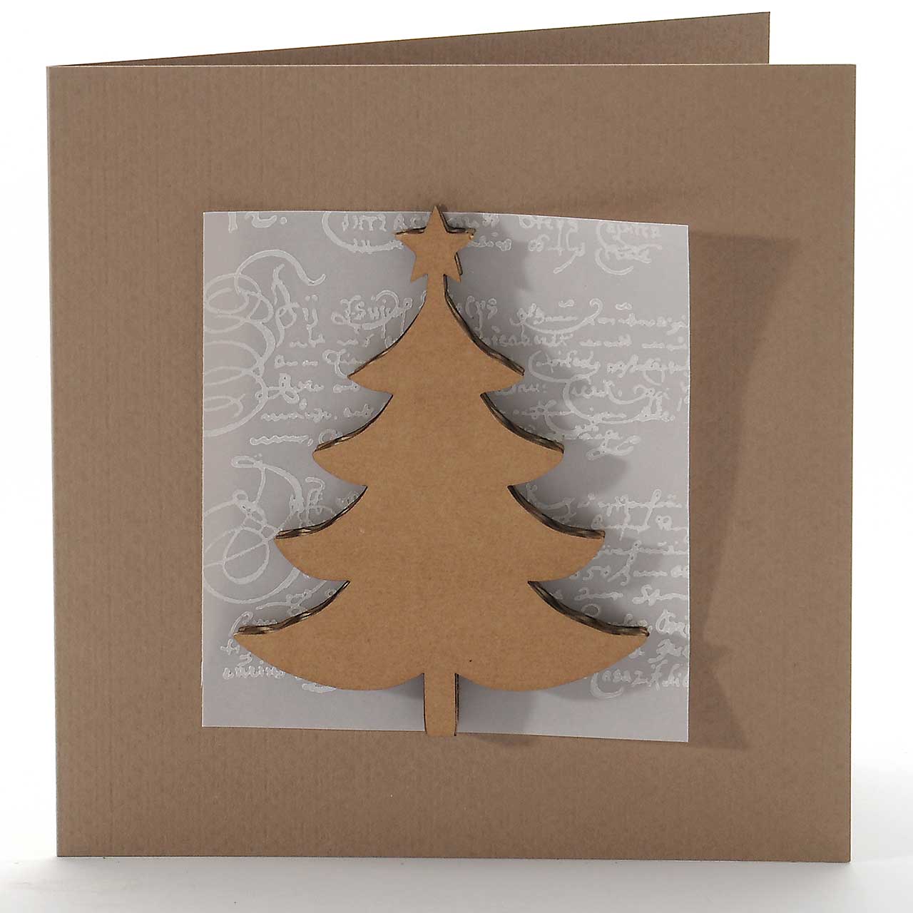 von Pappe - Weihnachtsbaum von Pappe - Weihnachtsbaum