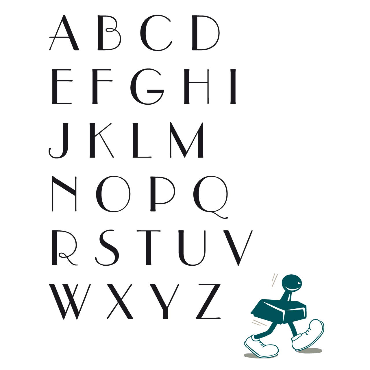 Gummitüte: Alphabet - Paris