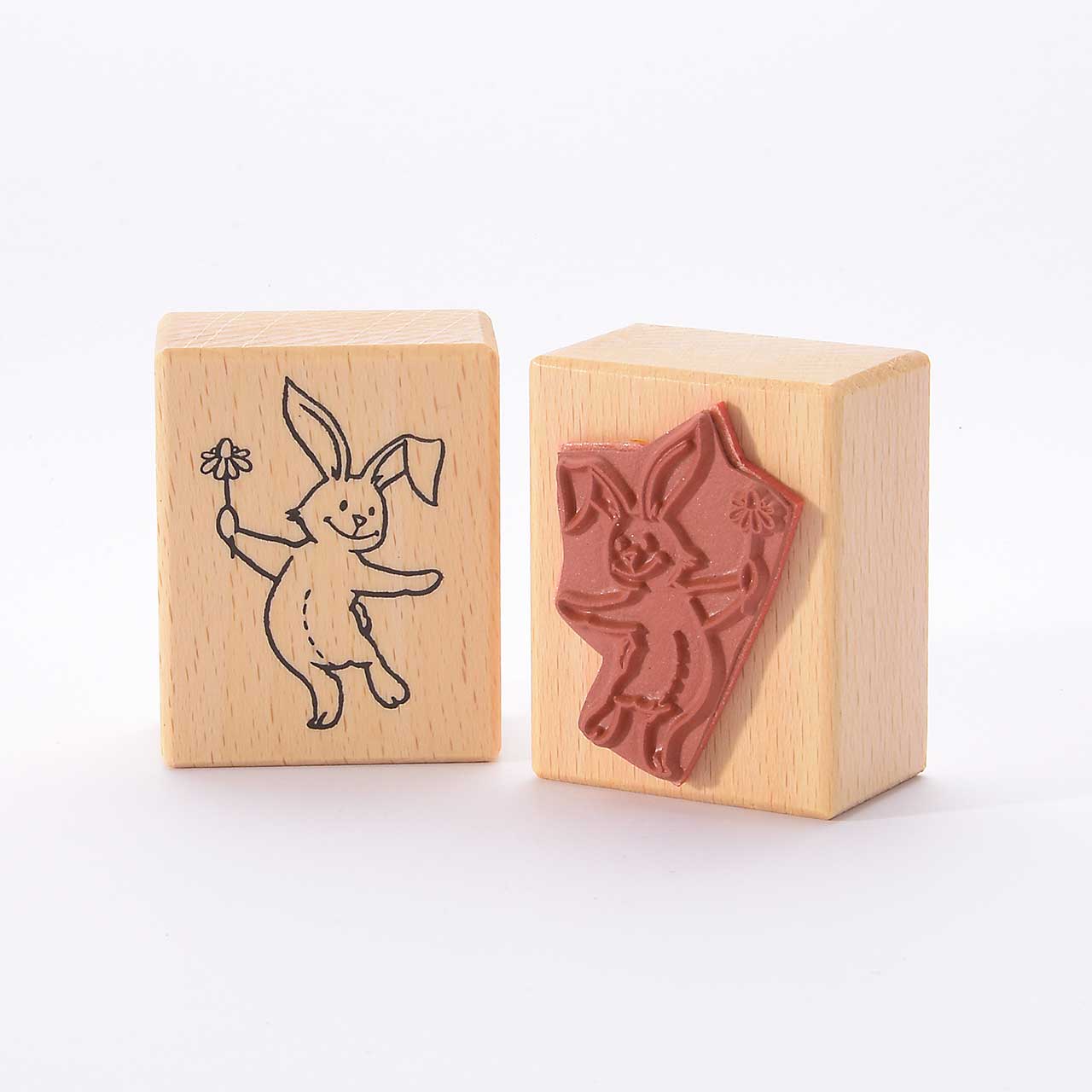 Motivstempel Titel: Hasi tanzt Motivstempel Titel: Hasi tanzt