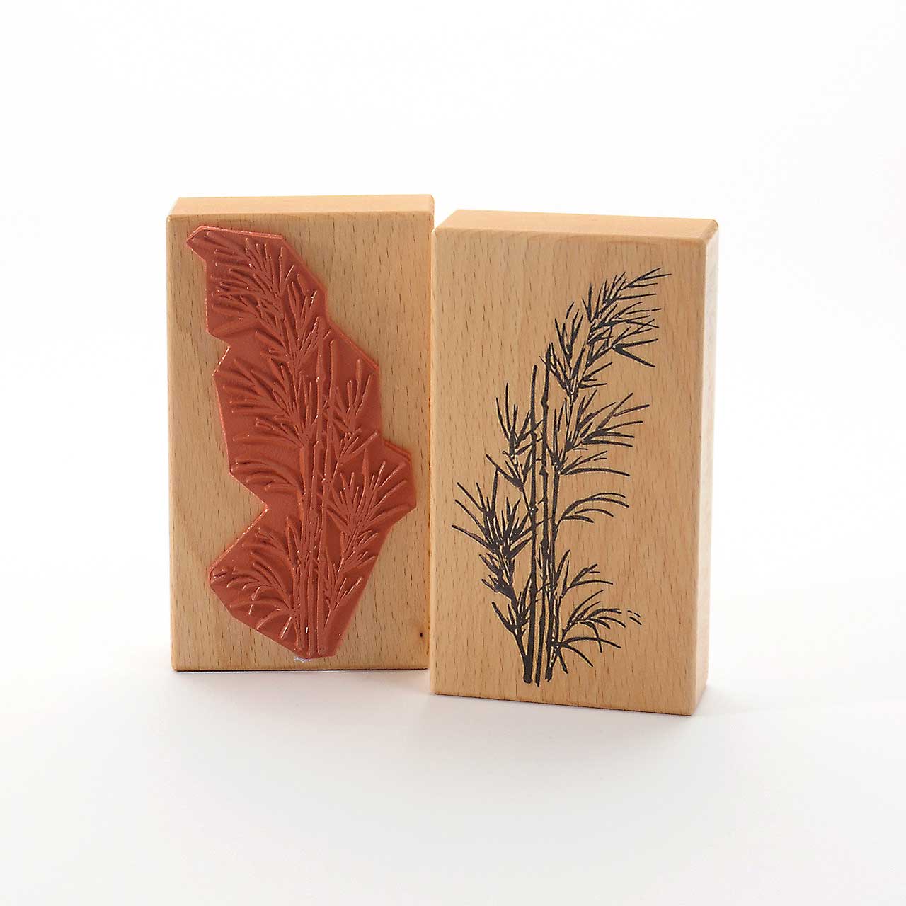 Motivstempel Titel: Bambus im Wind Motivstempel Titel: Bambus im Wind