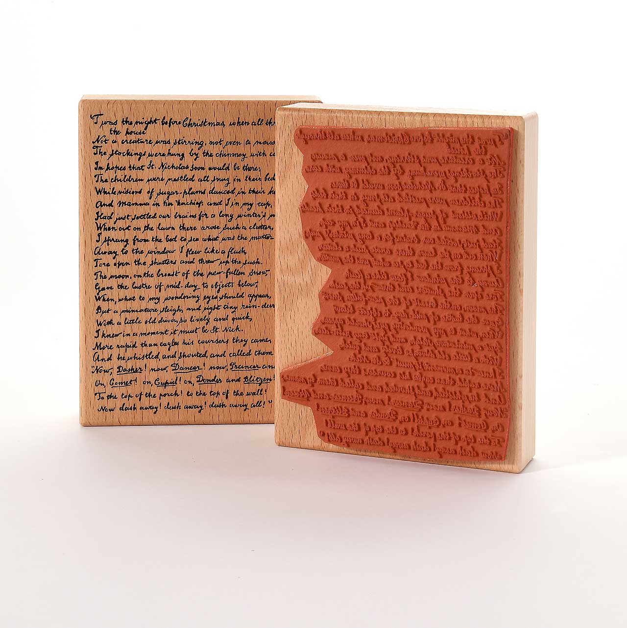 Motivstempel Titel: It was the the night before Christmas ... Motivstempel Titel: It was the the night before Christmas ...