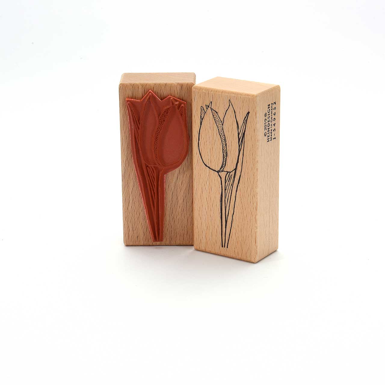 Motivstempel Titel: Tulpe skizziert