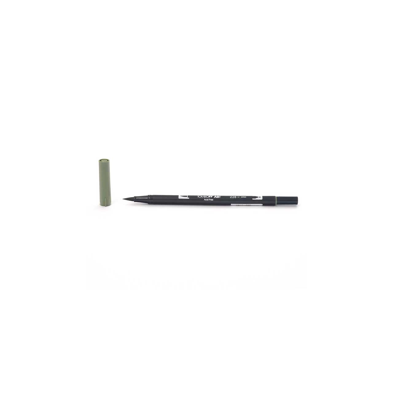 Tombow Dual Brush Pen - Gray Green - Graugrün Tombow Dual Brush Pen - Gray Green - Graugrün