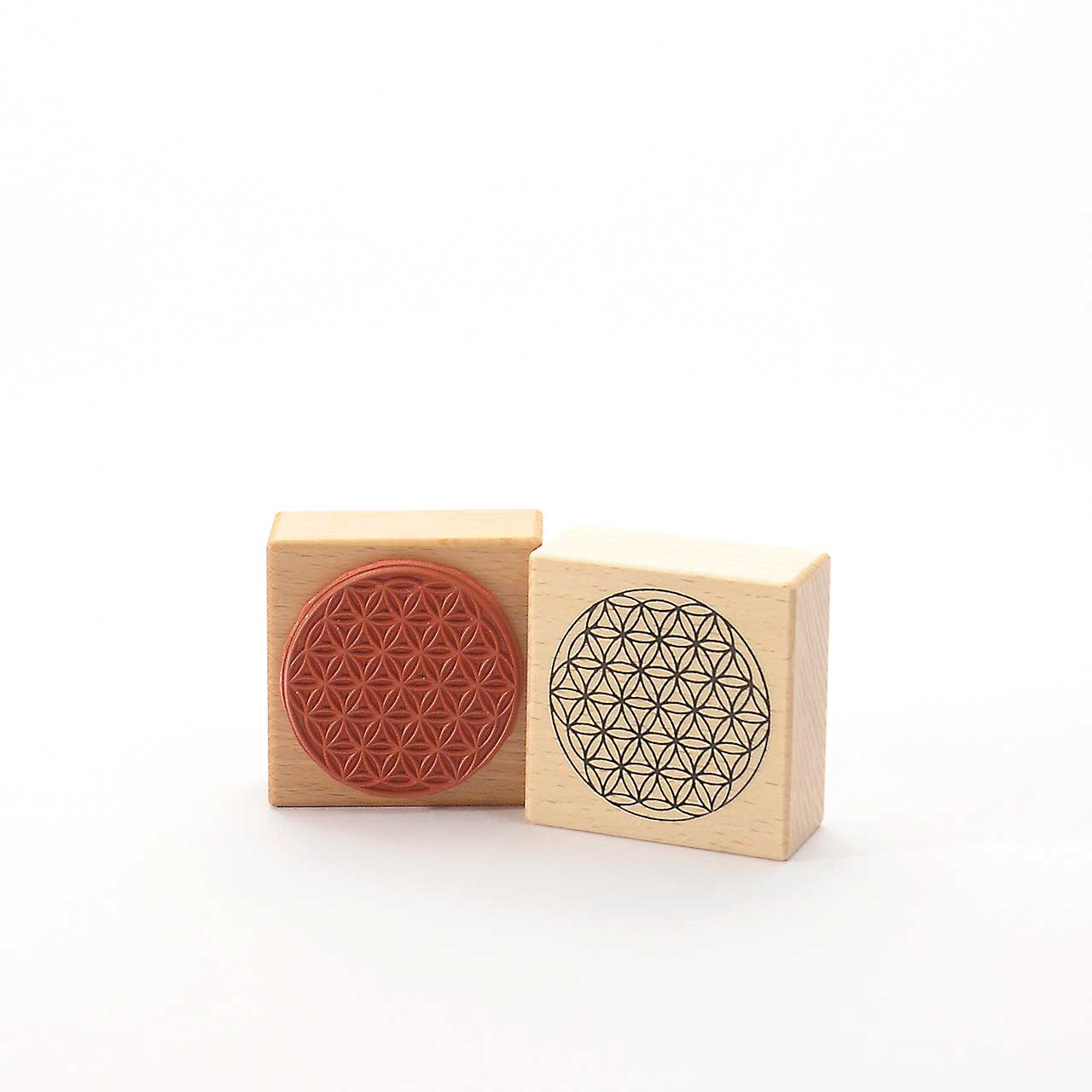 Motivstempel Titel: Zirkelblume · Blume des Lebens