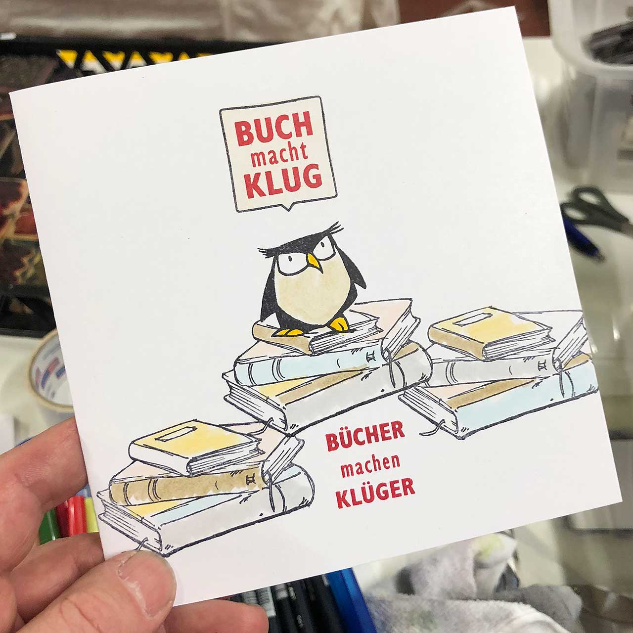 Buch macht klug