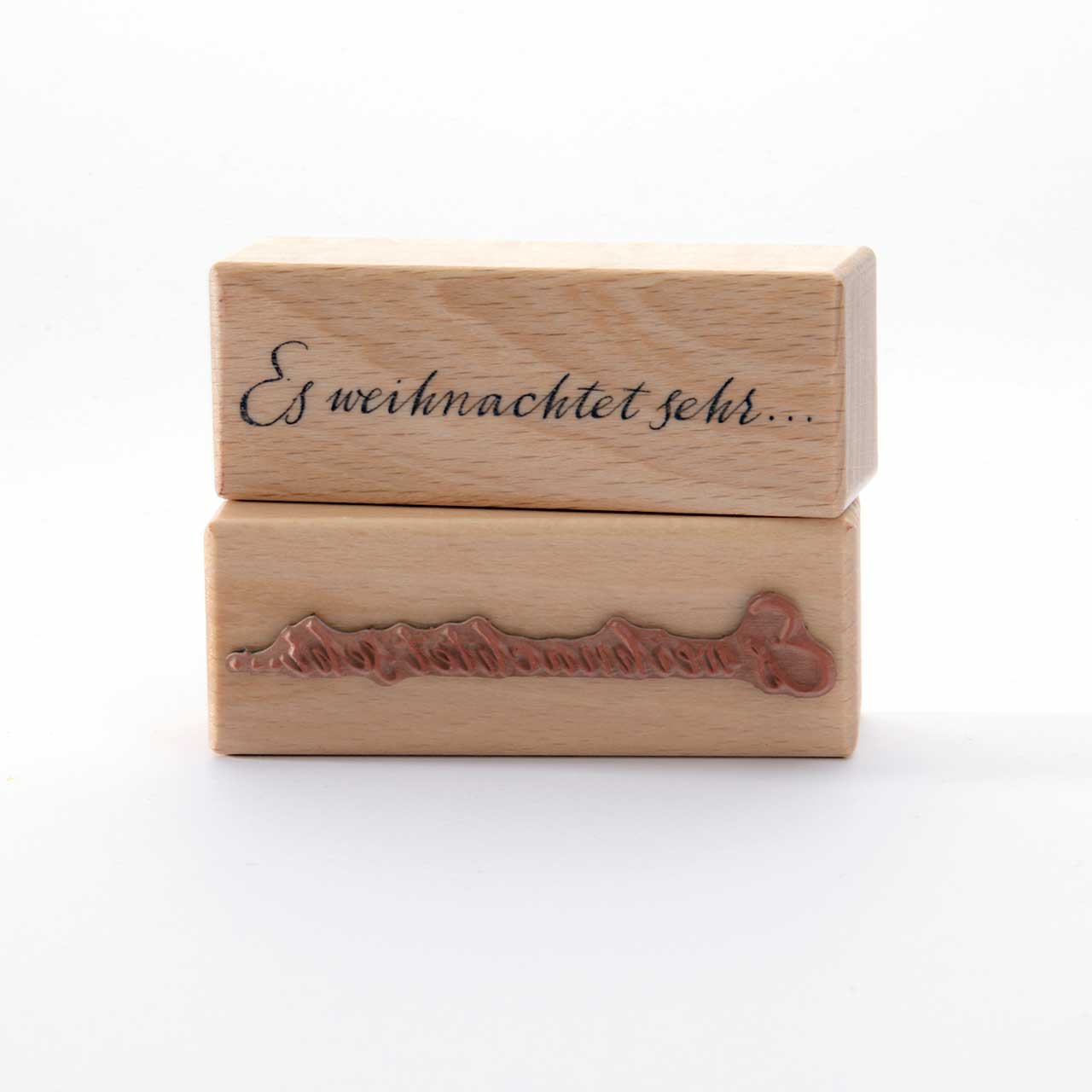 Motivstempel Titel: Es weihnachtet sehr ...