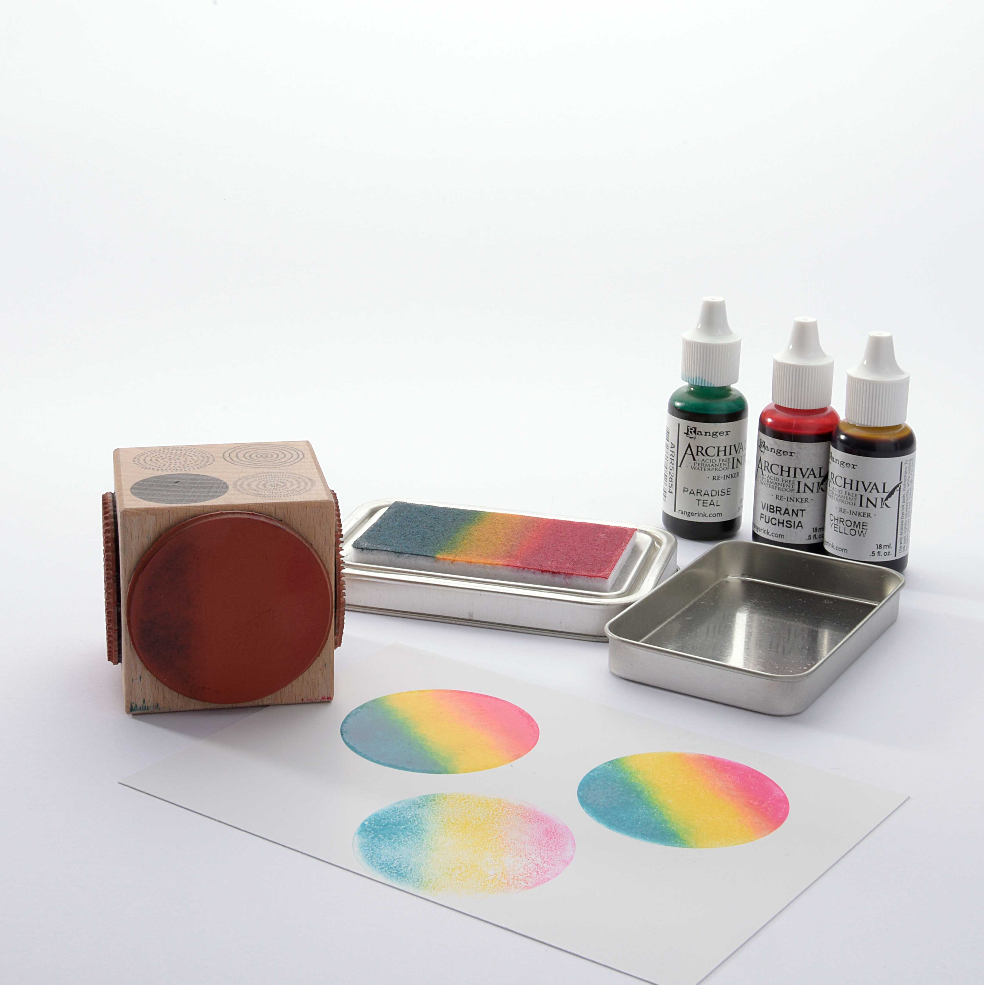 Stempelkissen leer (ohne Farbe) Stempelkissen leer (ohne Farbe)