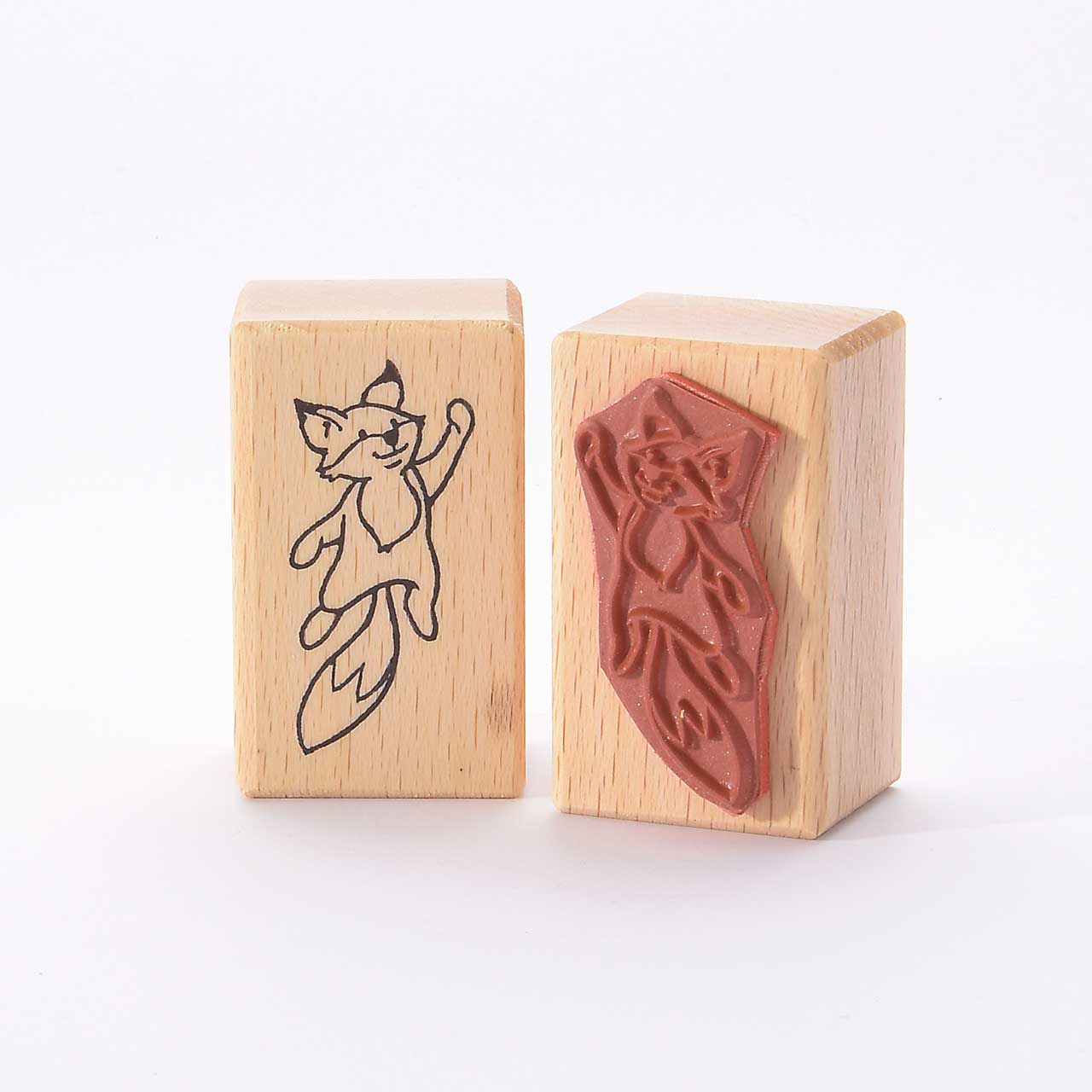 Motivstempel Titel: Fuchs fliegend