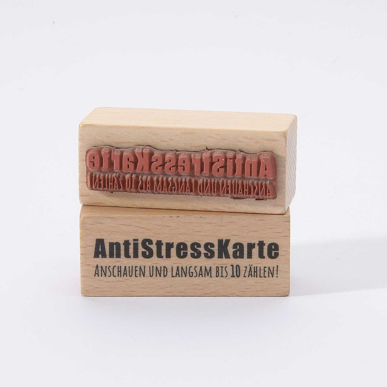 Motivstempel Titel: AntiStressKarte Motivstempel Titel: AntiStressKarte