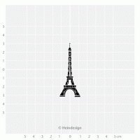 Motivstempel Titel: Paris Eifelturm