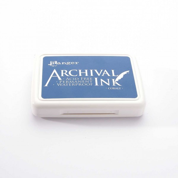 Ranger Archival Ink Stempelkissen - Cobalt · Kobaltblau