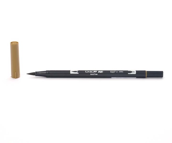 Tombow Dual Brush Pen - Dark Ochre - Dunkel Ocker