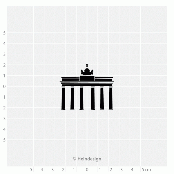 Motivstempel Titel: Berlin Brandenburger Tor