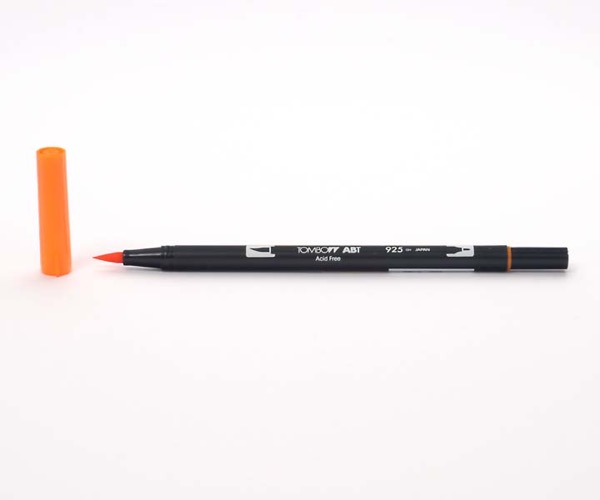 Tombow Dual Brush Pen - Scarlet - Scharlachrot