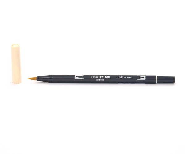 Tombow Dual Brush Pen - Peach - Pfirsich