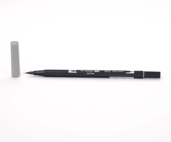 Tombow Dual Brush Pen - Cool Gray 3 - Grauton kalt 3