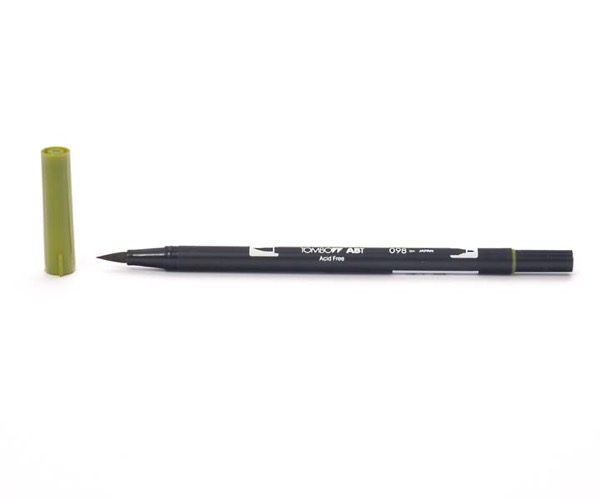 Tombow Dual Brush Pen - Avocado - Avocado
